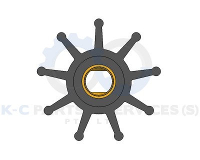 9000K Flexible Rubber Impeller Kit